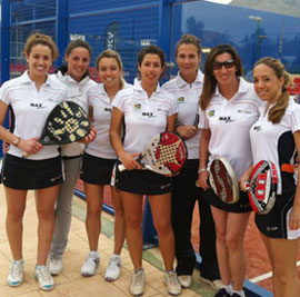 El equipo femenino de pádel del Club de Campo Mediterráneo logra el bronce en el Campeonato Autonómico
