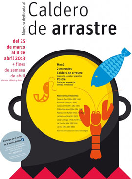 Sorteo de los nueve menús dobles para participar en la I Muestra dedicada al Caldero de Arrastre