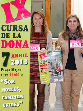 El próximo domingo tendrá lugar la ‘XI Cursa de la Dona’ con el objetivo de reunir a más de 1.000 mujeres