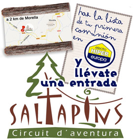 Los niños y niñas del Maestrat y Tarragona podrán disfrutar de Saltapins en su lista de comunión