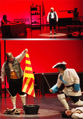Representación de la obra 