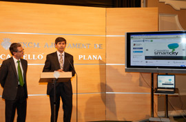 Presentación de la nueva web del ayuntamiento de Castellón
