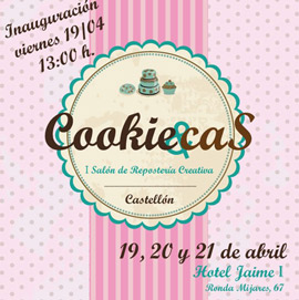 I Salón de Repostería Creativa de Castellón, COOKIE&CAS