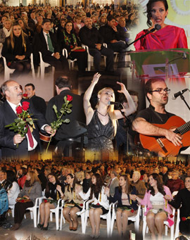 La Fiesta de la Rosa en la Plaza Mayor