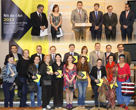 Presentación de la VII edición de la Nit de L’Art