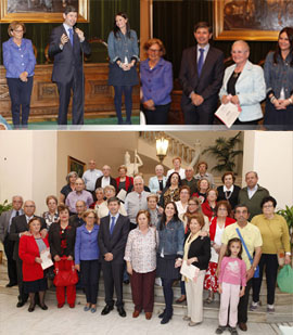 Homenaje a la Gente Mayor en el ayuntamiento de Castellón