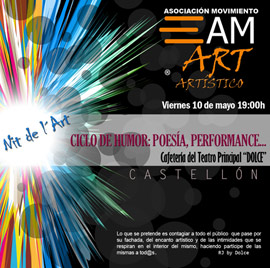 Ciclo de humor en la nit de l'art