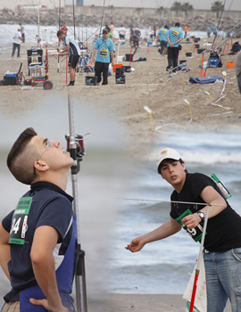 Imágenes del campeonato Nacional de Pesca en Castellón