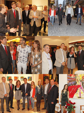 Ambiente de la Nit d´Art en Castellón