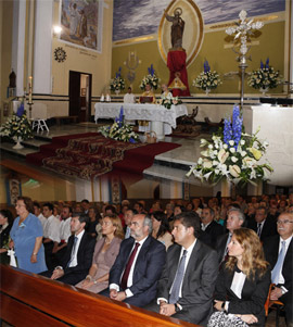 Solemne eucaristía en honor a la Virgen del Lledó en el Grao