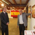 Exposición banderas de España