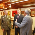 Exposición banderas de España