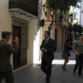 Exposición banderas de España
