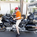 Concentración de motos Goldwing