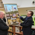 Exposición de pintura e indumentaria costumbrista