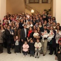 Entrega de medallitas