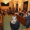 Entrega de medallitas