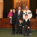Entrega de medallitas