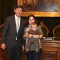 Entrega de medallitas