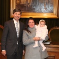 Entrega de medallitas
