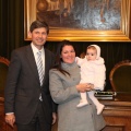 Entrega de medallitas