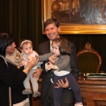 Entrega de medallitas