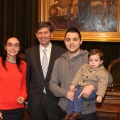 Entrega de medallitas