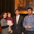Entrega de medallitas