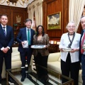 Recepción oficial a Fikile Magubane