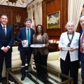 Recepción oficial a Fikile Magubane