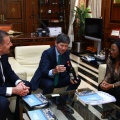 Recepción oficial a Fikile Magubane