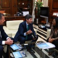 Recepción oficial a Fikile Magubane