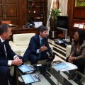 Recepción oficial a Fikile Magubane