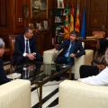 Recepción oficial a Fikile Magubane