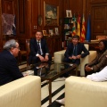 Recepción oficial a Fikile Magubane