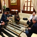 Recepción oficial a Fikile Magubane