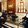 Recepción oficial a Fikile Magubane
