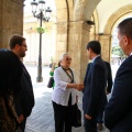 Recepción oficial a Fikile Magubane