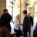 Recepción oficial a Fikile Magubane