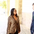 Recepción oficial a Fikile Magubane