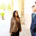 Recepción oficial a Fikile Magubane