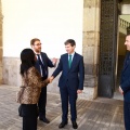 Recepción oficial a Fikile Magubane
