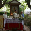 Castellón, Misa y procesión en Sant Francesc de la Font