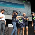 Marcha ciclista Movistar