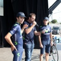 Marcha ciclista Movistar