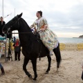 Carrera de caballos y burros