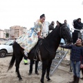 Carrera de caballos y burros