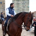 Carrera de caballos y burros