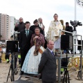 Carrera de caballos y burros