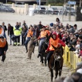 Carrera de caballos y burros